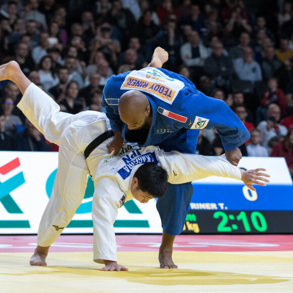 Teddy Riner lors du Paris Grand Slam Judo 2020 à l'AccorArena à Paris, le 9 février 2020. © Jeremy Melloul/Bestimage