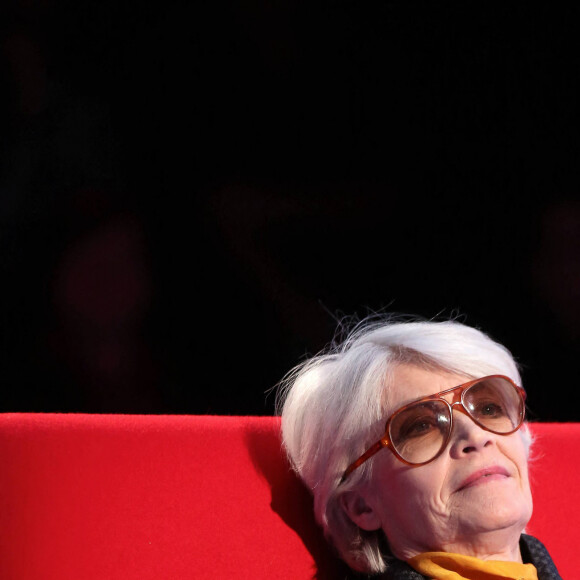 Exclusif - Enregistrement de l'émission "Le Divan" présentée par Marc-Olivier Fogiel avec Françoise Hardy en invitée, le 29 janvier 2016. © Dominique Jacovides / Bestimage