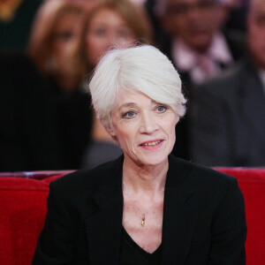 Francoise Hardy - Enregistrement de l'émission "Vivement Dimanche", le 30 octobre 2012.