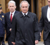 Bernard Madoff arrive à la Cour de justice de New York en 2009.