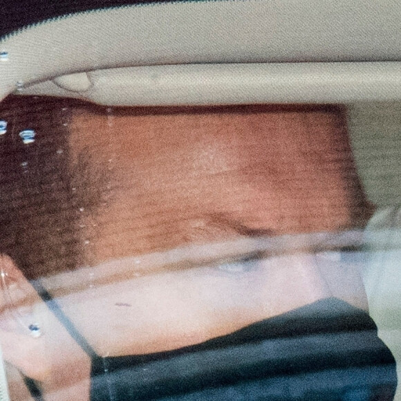 Le prince Philip, duc d'Edimbourg, quitte l'hôpital King Edward VII's Hospital Sister Agnes après un mois de soins à Londres le 16 mars 2021.