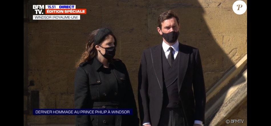 Obsèques du prince Philip le 17 avril 2021 au château de Windsor.