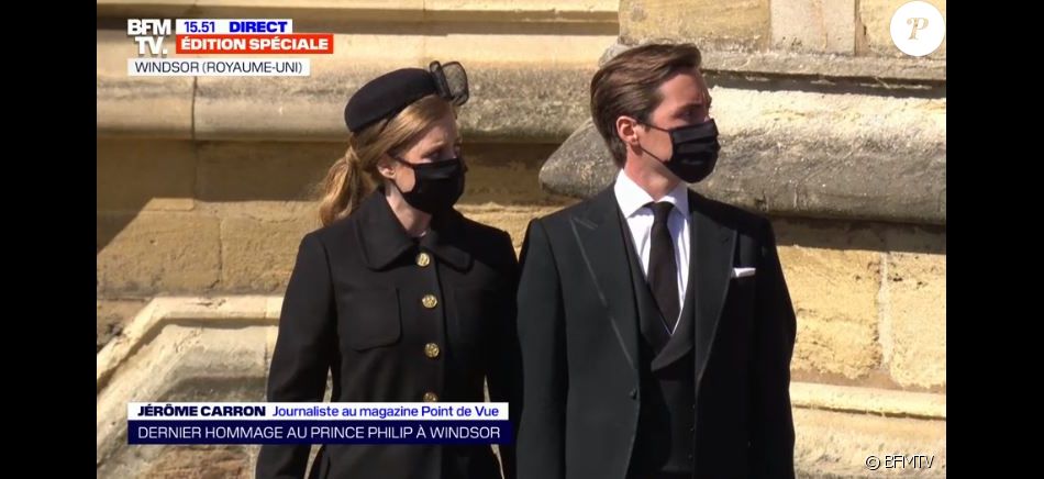 Obsèques du prince Philip le 17 avril 2021 au château de Windsor.