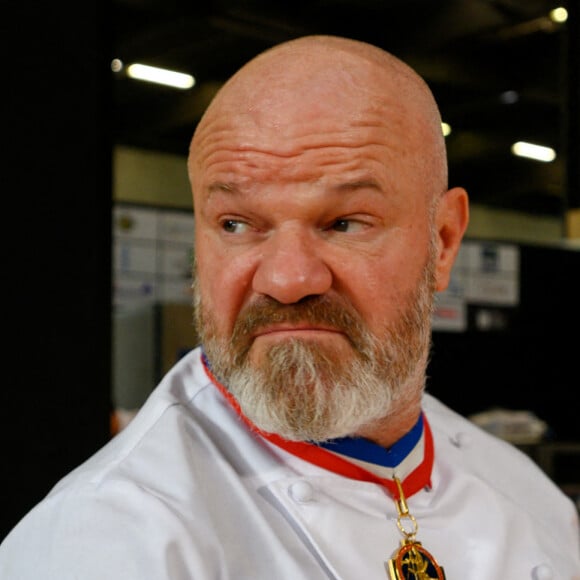 Philippe Etchebest préside le salon français de la restauration "Expotel" à Bordeaux. Le 25 novembre 2019. © Patrick Bernard/ Bestimage