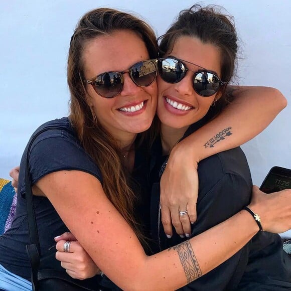 Laure Manaudou et Fanny Skalli le 21 avril 2018.