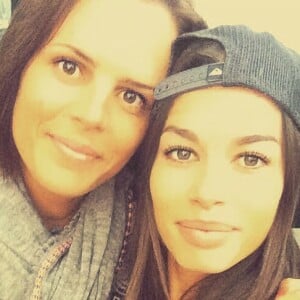 Laura Manaudou avec Fanny Skalli le 9 mai 2015.