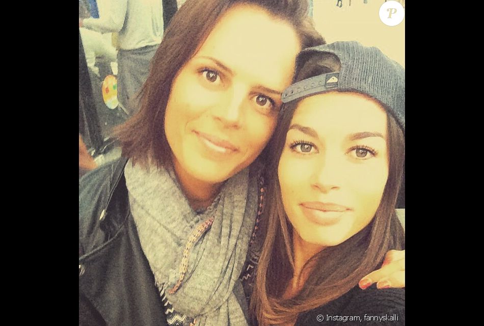Laura Manaudou avec Fanny Skalli le 9 mai 2015.