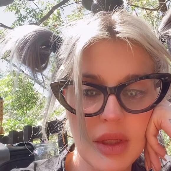 Capture d'écran de la story sur le compte Instagram de Kelly Osbourne le 20 avril 2021.