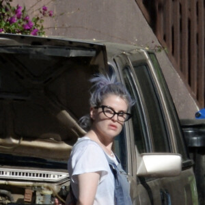 Exclusif - Kelly Osbourne à Los Angeles, le 11 avril 2021.