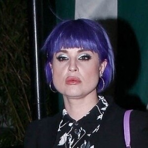Kelly Osbourne quitte le restaurant San Vicente Bungalows à Los Angeles, le 5 février 2020.