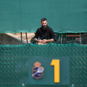 Benoît Paire lors du tournoi de tennis Rolex Monte Carlo Masters 2021 le 11 avril 2021. © Antoine Couvercelle / Panoramic / Bestimage