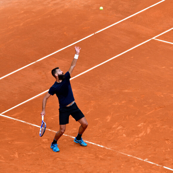 Benoît Paire lors du tournoi de tennis Rolex Monte Carlo Masters 2021 le 11 avril 2021. © Antoine Couvercelle / Panoramic / Bestimage