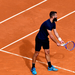 Benoît Paire lors du tournoi de tennis Rolex Monte Carlo Masters 2021 le 11 avril 2021. © Antoine Couvercelle / Panoramic / Bestimage