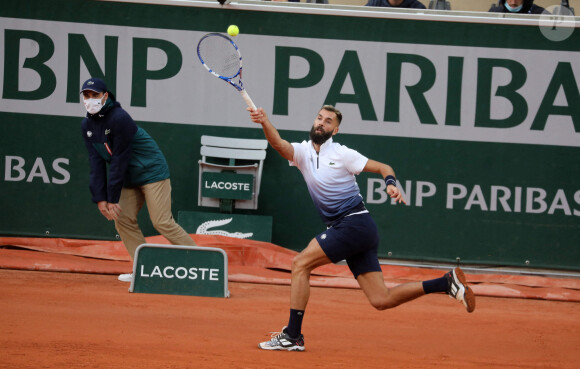 Benoit Paire lors des internationaux de tennis de Roland-Garros à Paris, en septembre 2020. © Dominique Jacovides / Bestimage