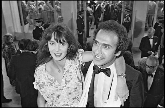 Anne Parillaud et Olivier Dassault au Festival de Cannes en 1978.