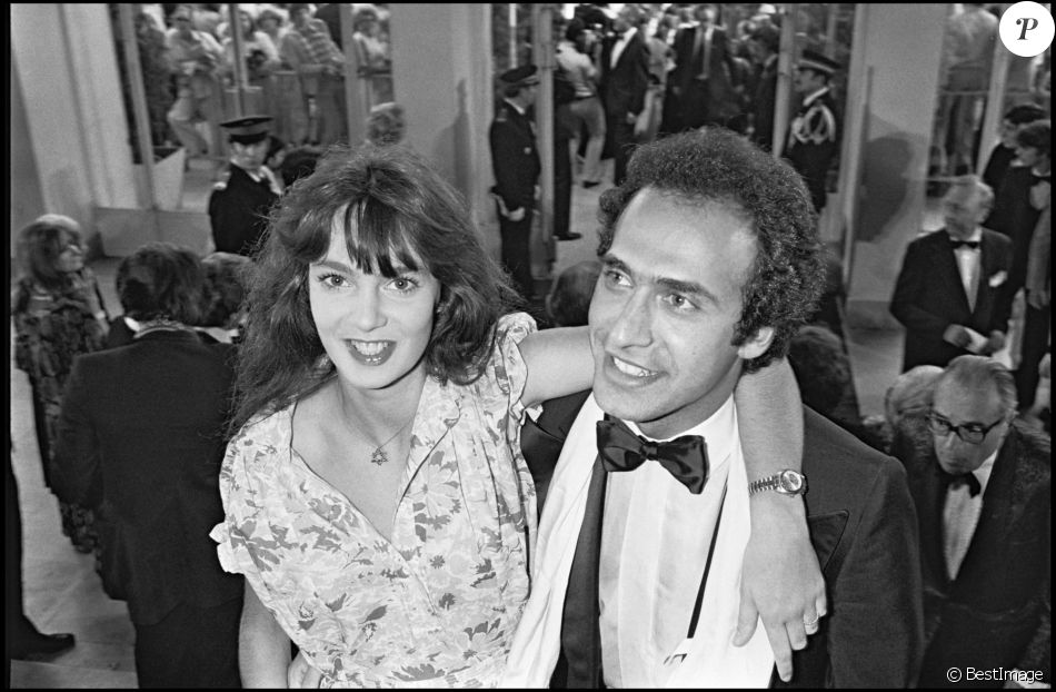 Anne Parillaud et Olivier Dassault au Festival de Cannes en 1978.