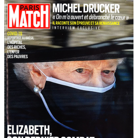 Anne Parillaud dans le magazine "Paris Match" du 22 avril 2021.