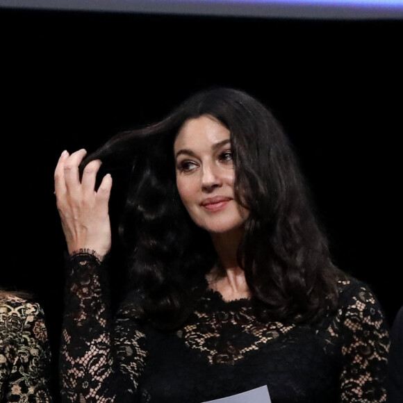 Anne Parillaud, Monica Bellucci et Raphaël Personnaz - Cérémonie d'Ouverture de la 10ème édition du Festival Lumière à Lyon le 13 octobre 2018 © Dominique Jacovides / Bestimage
