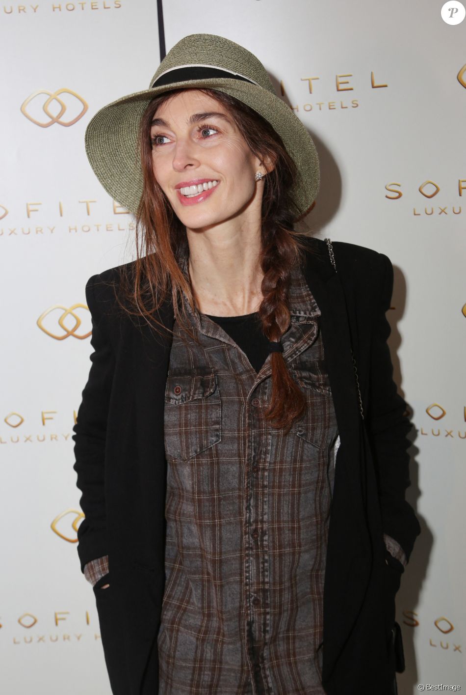 Anne Parillaud - Inauguration de l'hôtel "Sofitel Paris le Faubourg" à Paris le 5 mars 2015.