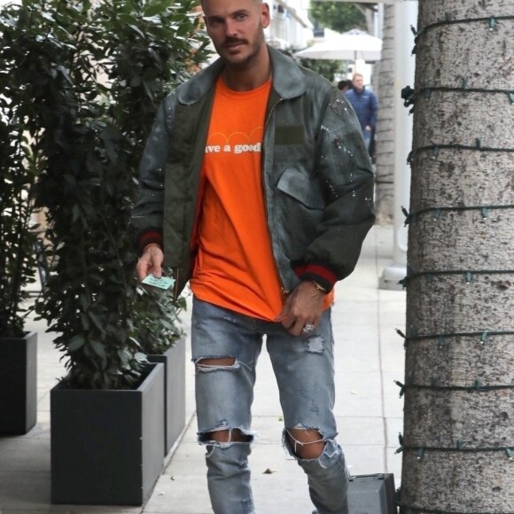 Exclusif -Matt Pokora à Los Angeles, le 16 janvier 2020.