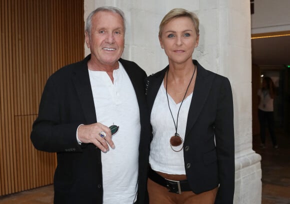 Yves Rénier et sa femme Karin lors du troisième jour du festival international du film de La Rochelle, France, le 14 septembre 2018. © Patrick Bernard/Bestimage 