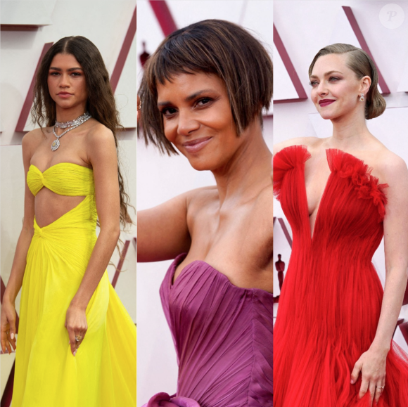 Zendaya, Halle Berry et Amanda Seyfried comptaient parmi les stars les mieux habillées des 93e Oscars.
