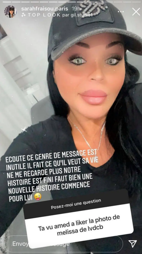 Sarah Fraisou divorcée de son compagnon Ahmed, elle réagit à son rapprochement avec une autre candidate de télé-réalité - Instagram