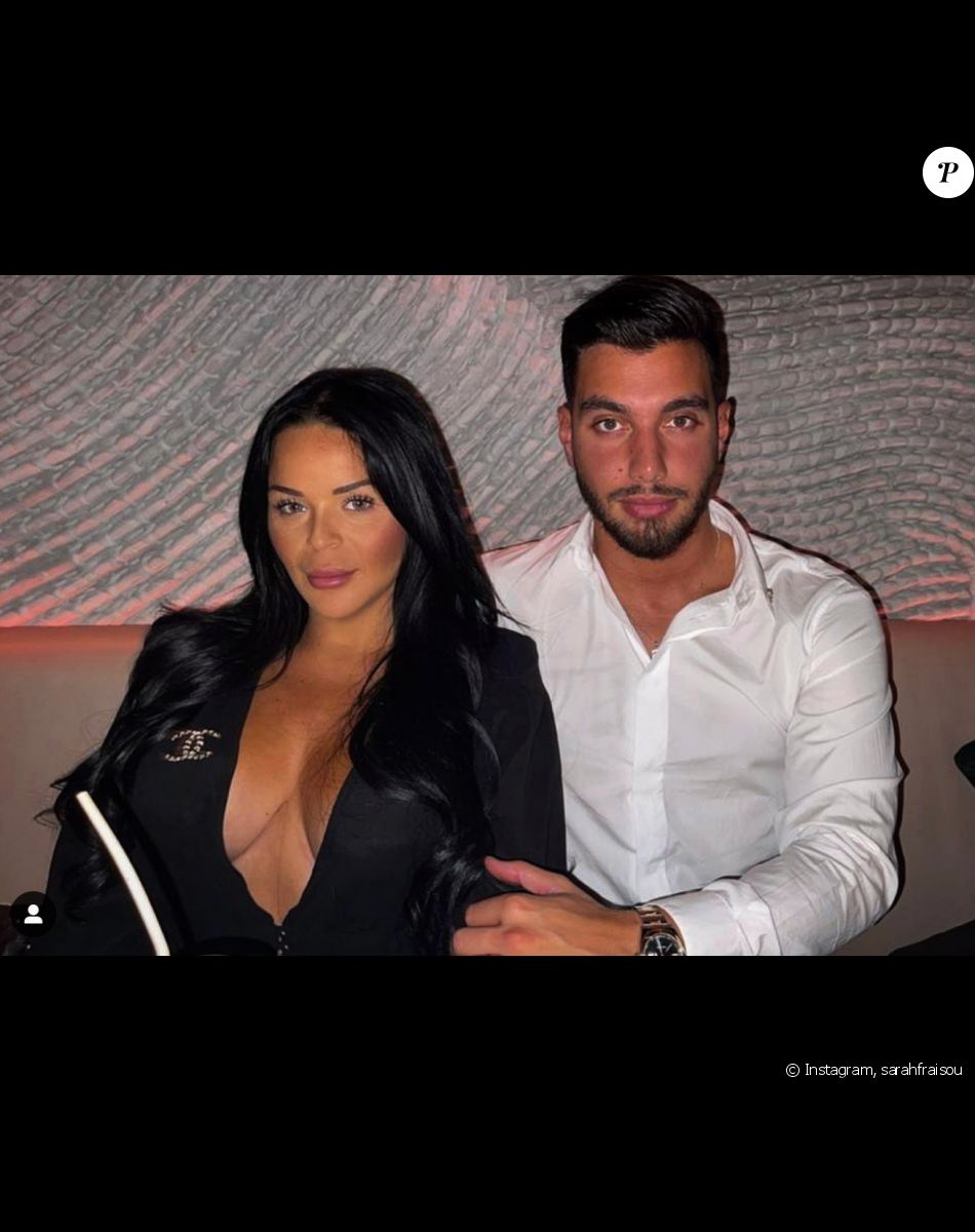 Sarah Fraisou divorcée de son compagnon Ahmed, photo Instagram