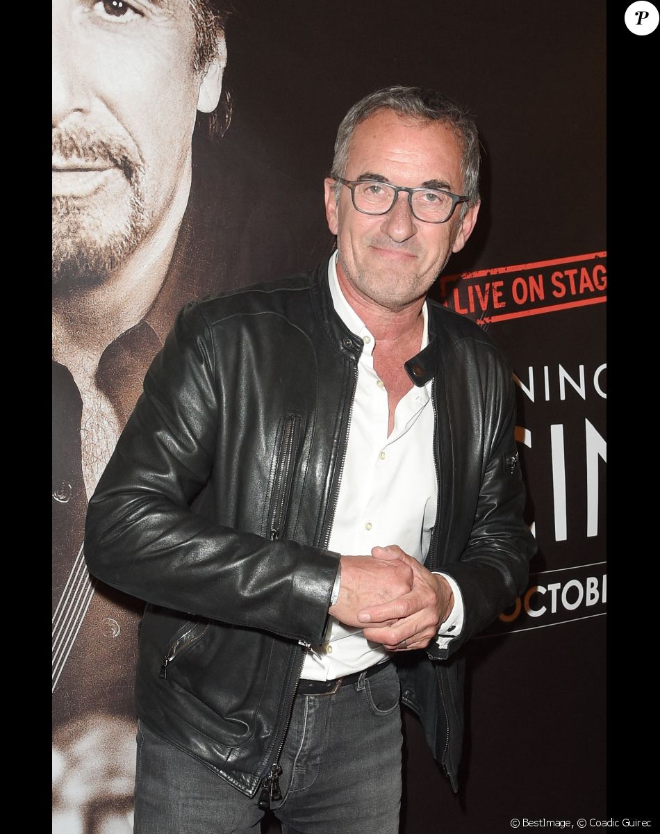 Christophe Dechavanne - Célébrités à la 2ème repésentation "An Evening With Al Pacino" au théâtre de Paris à Paris, France, le 23 octobre 2018. © Coadic Guirec/Bestimage
