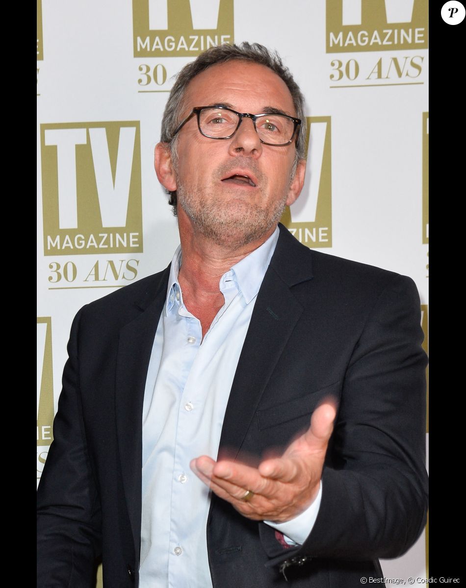 Christophe Dechavanne - Soirée d'anniversaire des trente ans de TV Magazine au Pavillon des Champs-Elysées à Paris. © Coadic Guirec/Bestimage
