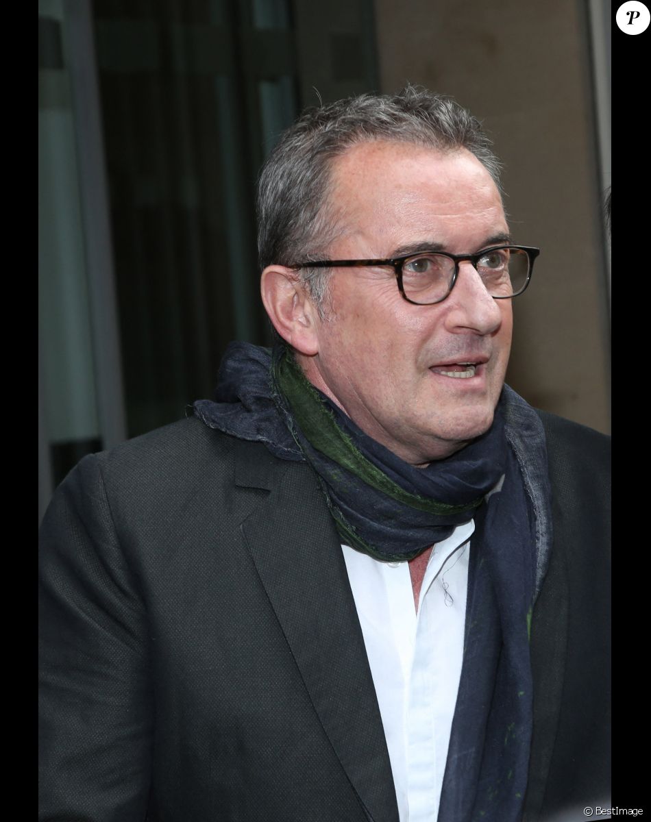 Exclusif - Christophe Dechavanne à Paris le 15 février 2016.
