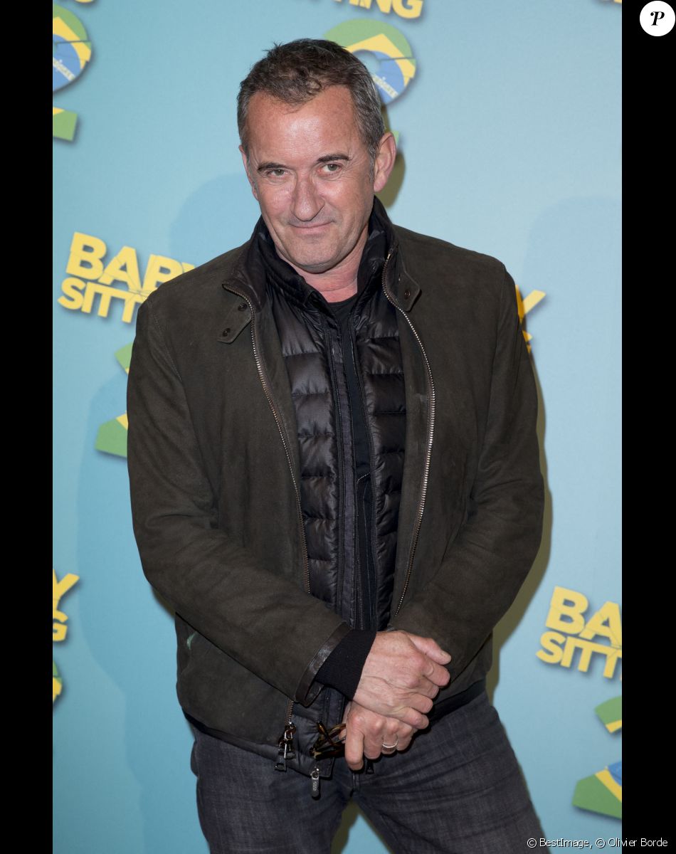 Christophe Dechavanne - Avant-première du film "Babysitting 2" au Gaumont Opéra à Paris, le 23 novembre 2015. © Olivier Borde/Bestimage