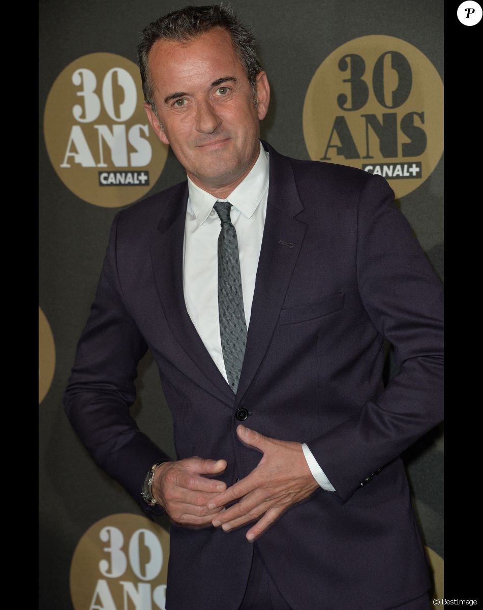 Christophe Dechavanne - Soirée des 30 ans de Canal + au Palais de Tokyo à Paris le 4 novembre 2014.