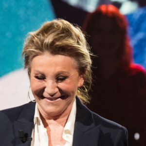 Exclusif - Sheila à l'enregistrement de l'émission "La Boîte à secrets 4" à Paris, le 23 janvier 2020. © Tiziano Da Silva / Bestimage