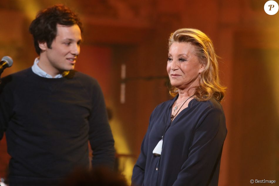 Exclusif - Vianney, Sheila - Enregistrement de l'émission "Du côté de chez Dave" à Paris. Le 16 février 2016. © CVS / Bestimage