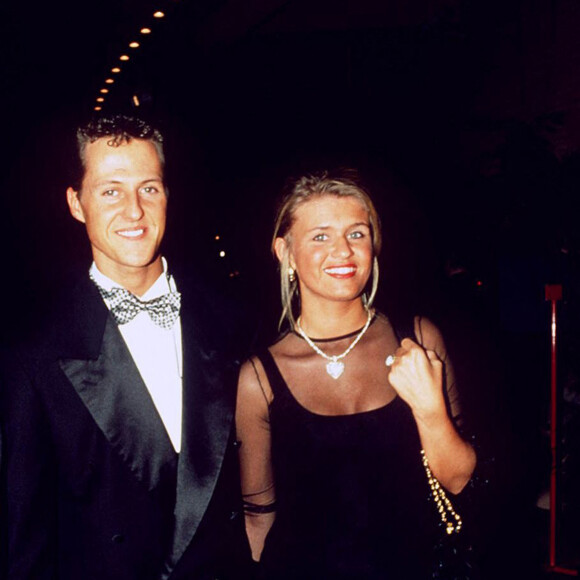 Michael Schumacher et sa femme Corinna en 1994.