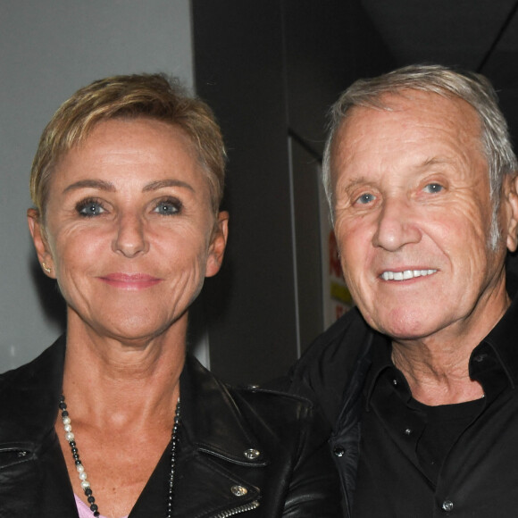 Yves Renier et sa femme Karin - Générale du nouveau spectacle "Muriel Robin et Pof !" au Palais des Sports à Paris le 3 octobre 2019. © Coadic Guirec/Bestimage