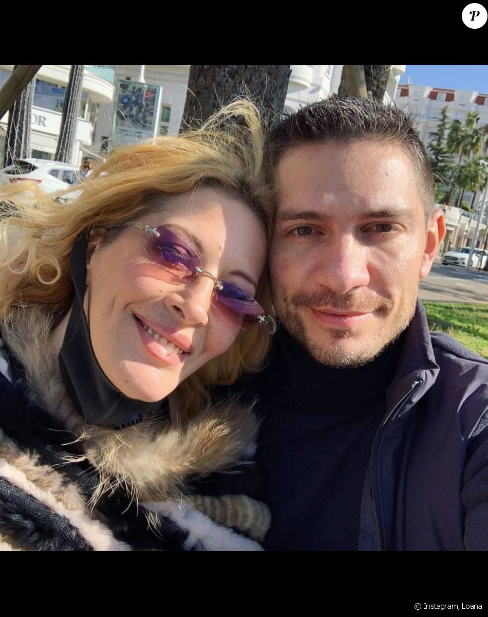 Loana et son ami Nicolas sur Instagram. Février 2021.