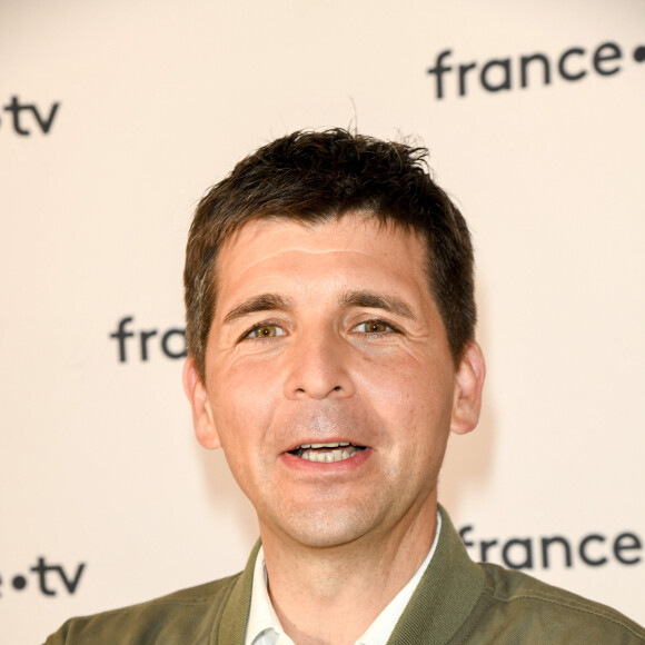 Thomas Sotto - Photocall de la conférence de presse de France 2 au théâtre Marigny à Paris le 18 juin 2019. © Coadic Guirec / Bestimage