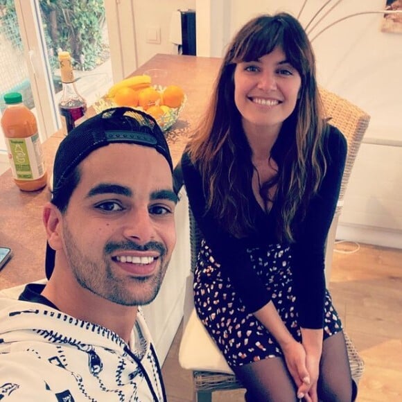 Christophe Licata et Laetitia Milot sur Instagram. Le 16 avril 2021.