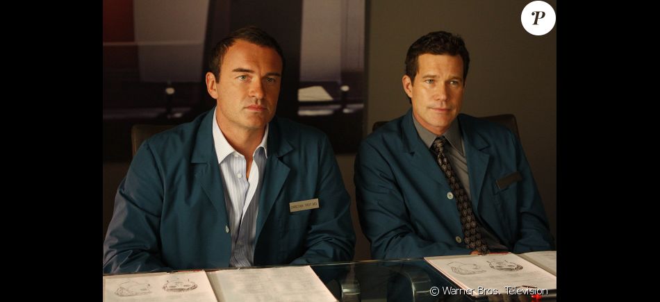 Dylan Walsh et Julian McMahon dans la série "Nip/Tuck".