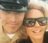 Kelly Carlson et son mari Tracker Dan Knives sur Instagram. Le 6 mai 2020.