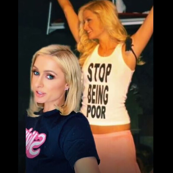 Paris Hilton a commenté cette célèbre photo d'elle qui circule sur la Toile sur son compte TikTok.