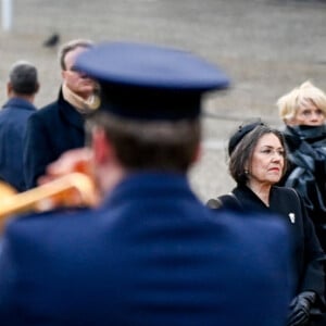 Le roi Willem Alexander et la reine Maxima des Pays-Bas lors de la cérémonie de commémoration pour les victimes de la Seconde Guerre Mondiale sur la place du Dam à Amsterdam, le 4 mai 2021.