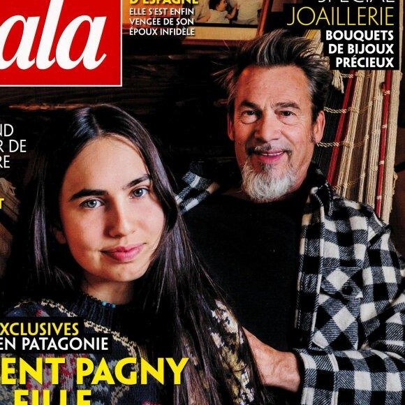 Gala avec Florent Pagny et sa fille Ael