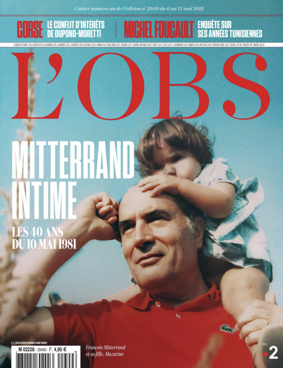 Couverture du magazine L'Obs, sorti le 6 mai 2021.