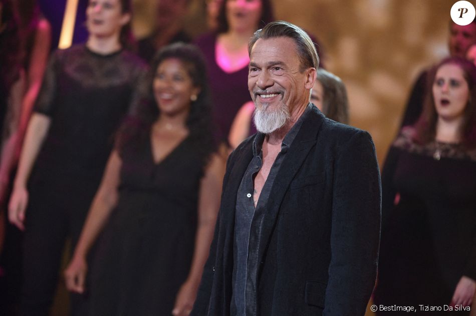 Exclusif - Florent Pagny - Enregistrement de l'émission "300 Choeurs chantent pour les Fêtes", qui sera diffusée le 24 décembre sur France 3, à Paris. Le 14 septembre 2020 © Tiziano Da Silva / Bestimage