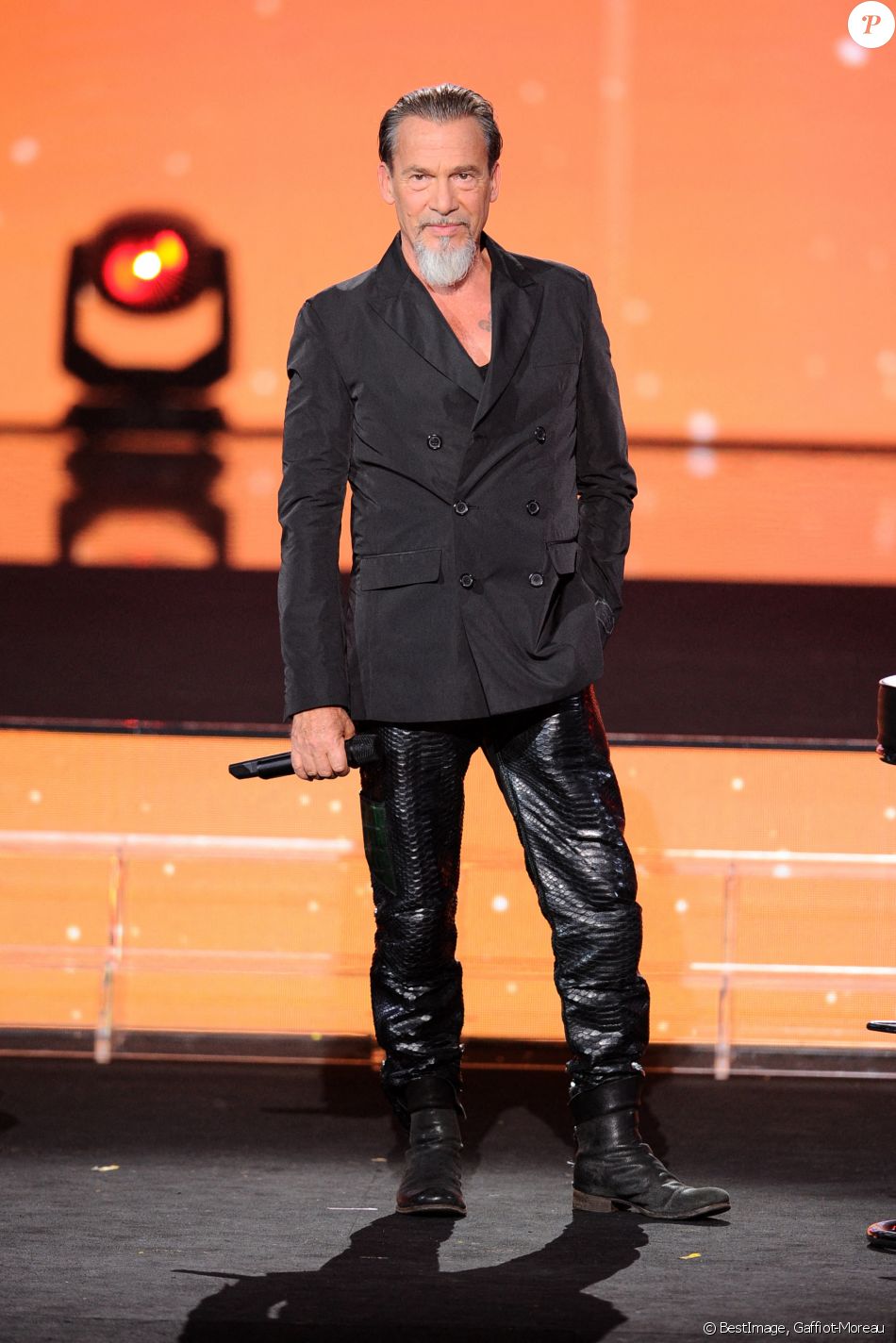 Exclusif - Florent Pagny - Enregistrement de la 2ème partie de soirée de l'émission "La Chanson secrète 6" à la Scène musicale à Paris, qui sera diffusée le 12 décembre sur TF1. © Gaffiot-Moreau / Bestimage