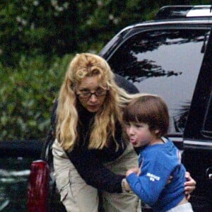 Lisa Kudrow et son fils Julian à Beverly Hills
