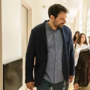 Marie Dal Zotto et Bruno Salomone dans "Mention particulière", sur TF1.